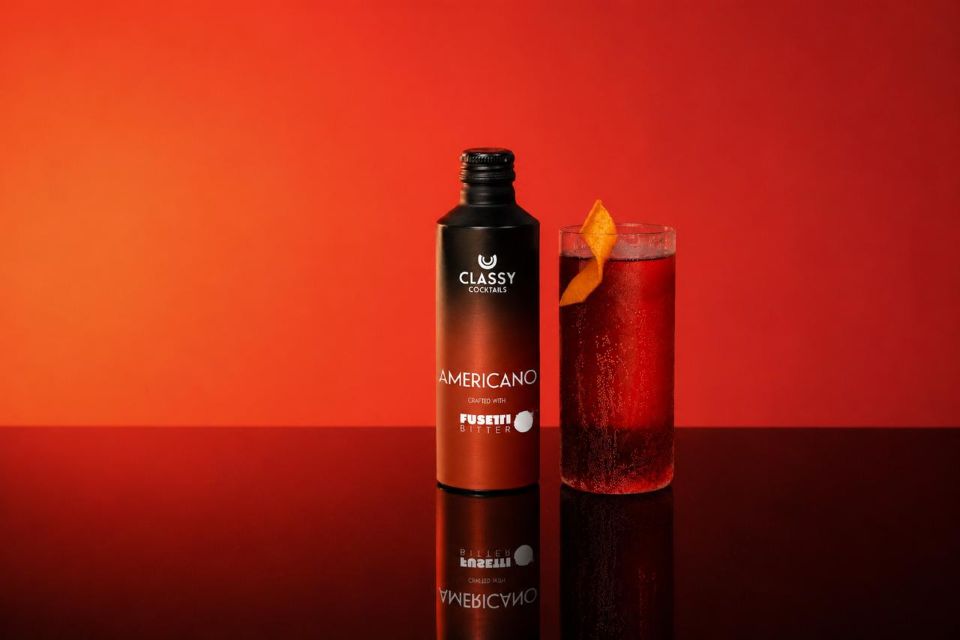 Classy Cocktails lancia l’Americano ready-to-drink firmato Patrick Pistolesi