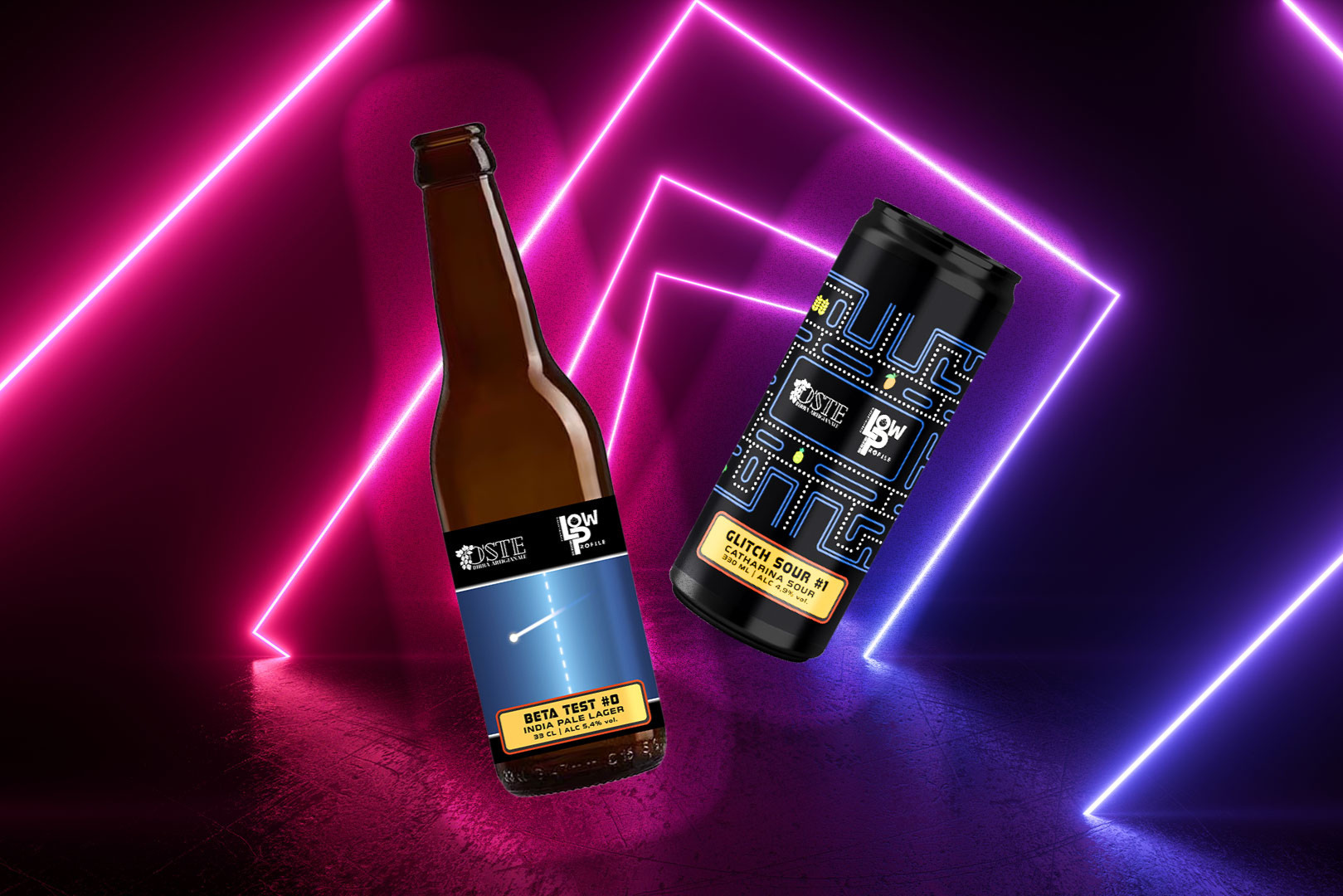 O’Ste e Birra Low Profile lanciano Beta Test #0 e Glitch Sour #1 due nuove birre tra sperimentazione e cultura gaming