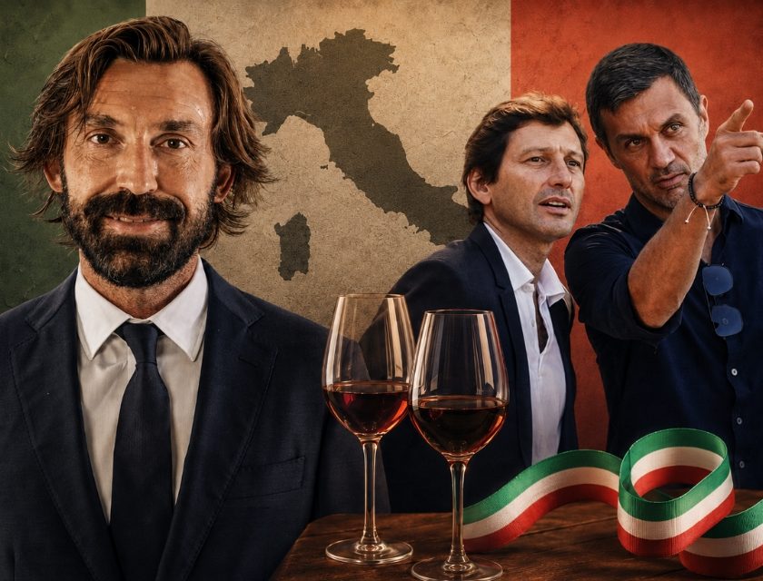 L'Italia del calcio, incoerente come tutte le altre Italie. Quella del vino compresa. La Nazionale, Andrea Pirlo, Fonbet, la Russia e il vino