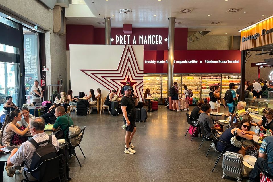 Pret A Manger apre a Roma Termini