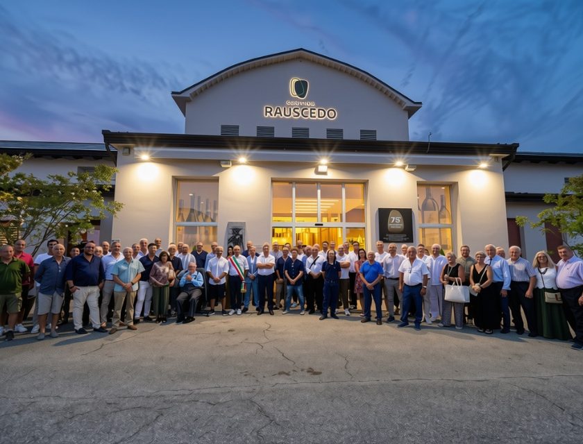 Cantina Rauscedo festeggia 75 anni con il primo Bilancio di Sostenibilità. Obiettivi investimenti produttivi e rafforzare marchio all'estero