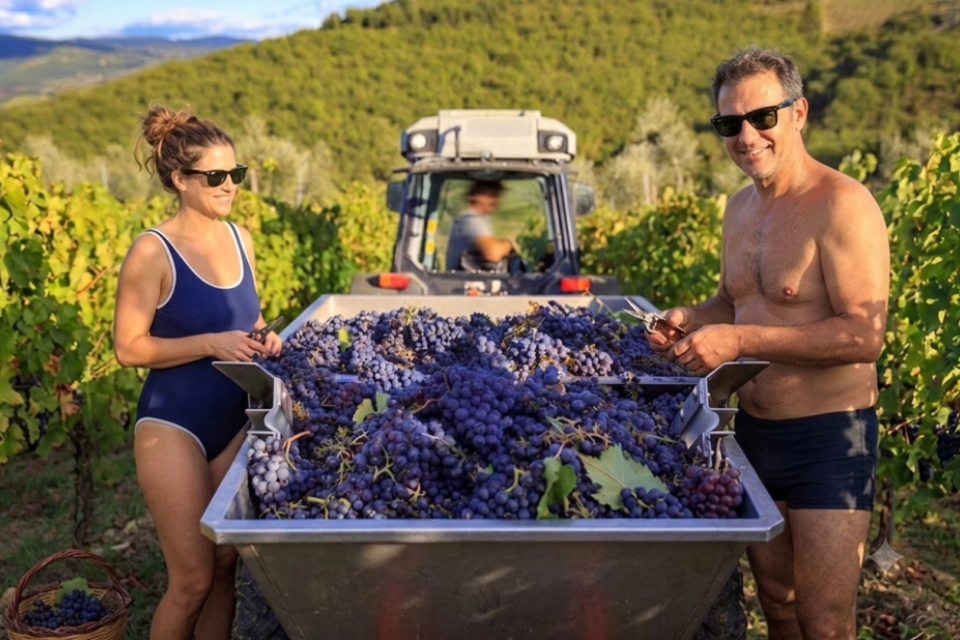 Le notti bollenti… dell uva. La vendemmia anticipata 2026 spiegata bene. Sulla raccolta incidono le alte temperature notturne ecco perché winemag davide bortone