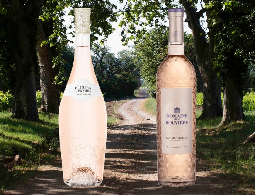 Rosati di Provenza Fleurs de Prairie e Domaine de la Rouvière 2025 due etichette in rosa per la fine dell'estate da Grands Chais de France GCF