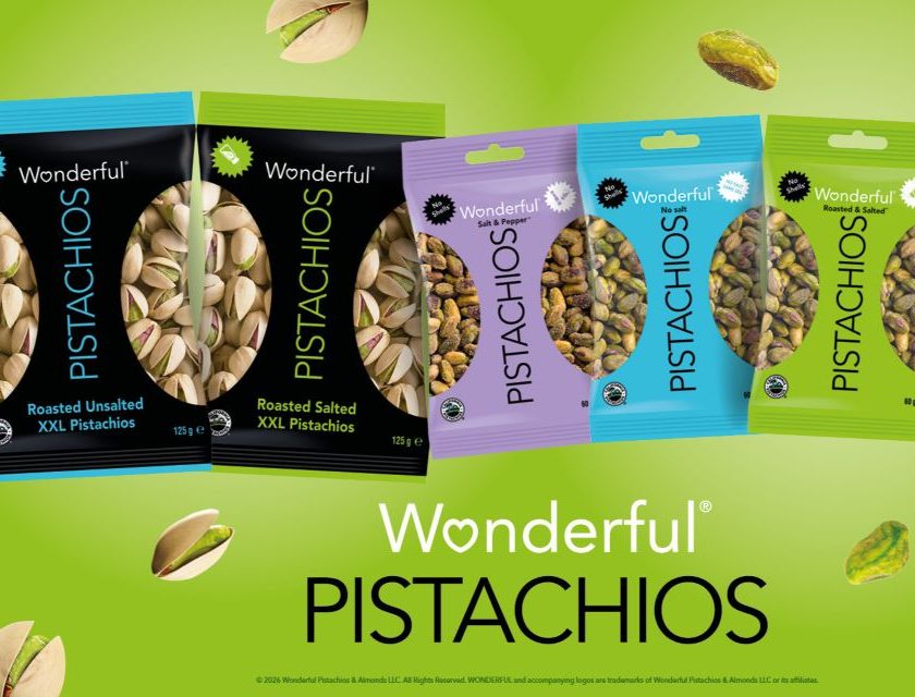 Wonderful Pistachios raggiunto il 50% delle vendite travel retail in Europa