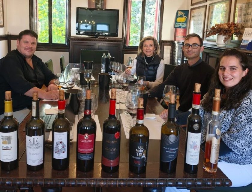 Colli di Conegliano Docg bordolesi e Incrocio Manzoni nel mare di Prosecco