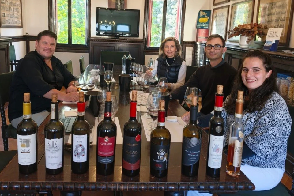 Colli di Conegliano Docg bordolesi e Incrocio Manzoni nel mare di Prosecco