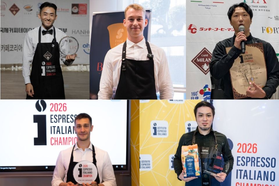 Espresso Italiano Champion 2026, cinque baristi in finale il 6 novembre a Torino