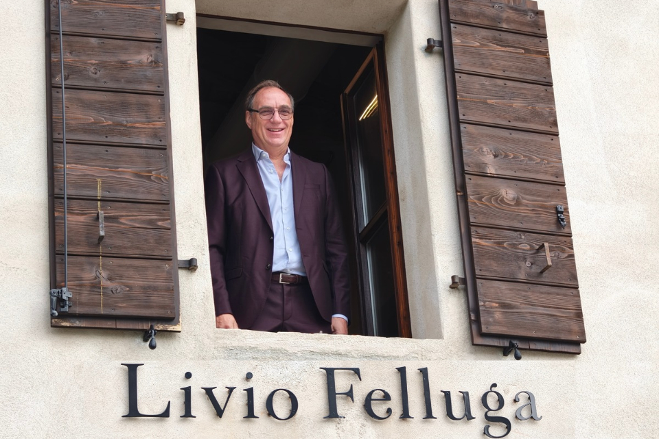 Livio Felluga, la Carta Geografica compie 70 anni. Tra Rosazzo e infinito verticale terre alte