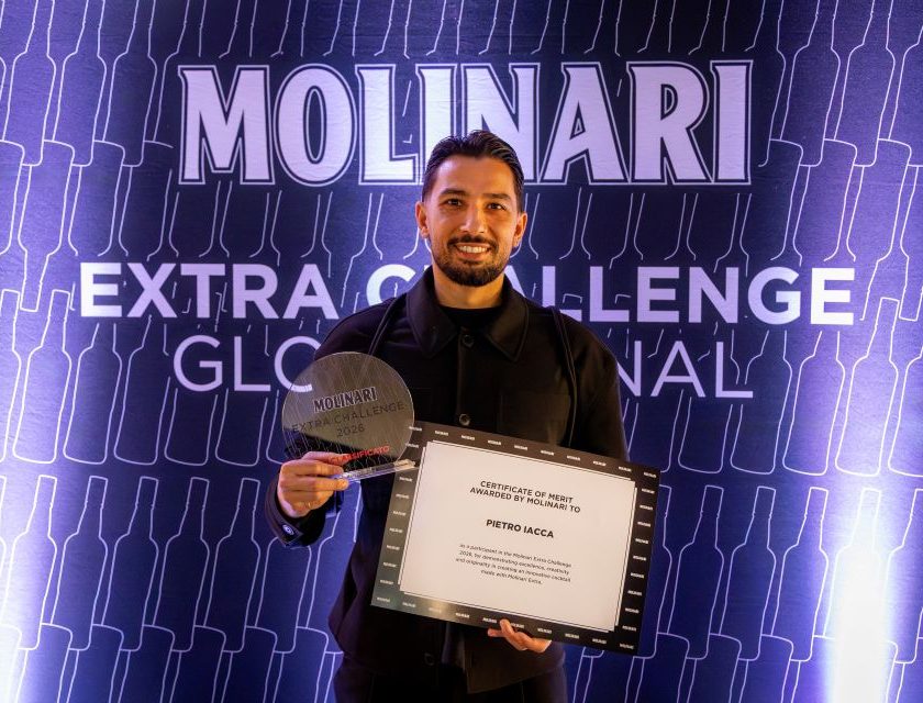 Molinari Extra Challenge 2026, vince Pietro Iacca con il cocktail Anima