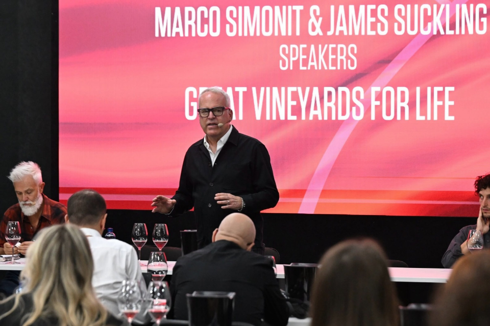 Suckling e Simonit Salviamo le vecchie vigne per fare grandi vini Masterclass Great Vineyards for Life Wine Vision by Open Balkan 2026 Belgrado pinot noir mirae vineyard martinborough (2)
