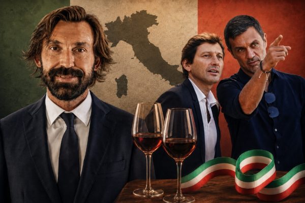 L'Italia del calcio, incoerente come tutte le altre Italie. Quella del vino compresa. La Nazionale, Andrea Pirlo, Fonbet, la Russia e il vino